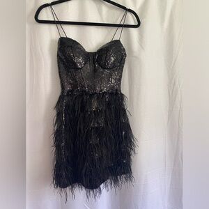 Black homecoming dress